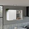 Burwood - Kitchen Wall Cabinet With 2 Doors And Shelves - White - Image 2