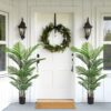 Artificial Areca Palm Plant 160 Cm Tall Faux Tropical Dypsis Lutescens Tree Indoor Outdoor Decor - Green - Image 11