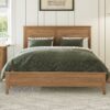 King Size Platform Bed With Sturdy Slats Support - Seadrift - Image 4