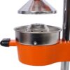 Commercial Grade Cast Iron Citrus Juicer, Heavy Duty Manual Hand Press For Fresh Orange Juice - Orange - Image 9