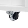 Modern Style 2 In 1 Pet Friendly Dog Crate Kitchen Island End Table Metal Pine - Natural / White - Image 19