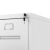 Premium 4 Drawer File Cabinet With Lock Metal Vertical Design For Office And Home, A4 Legal / Letter Size, Steel Construction - Gunmetal Black - Image 10