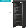 Marilla - 7 Drawer Lingerie Chest - Black - Image 7