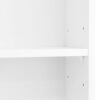 Hall Tree With Integrated Shoe Cabinet And Mirrored Cabinet Door, Coat Hanger, Entryway Bench, 4 In 1 Design, 2 Flip Drawers, 4 Hooks And 2 Cabinets For Entrance, Living Room - White - Image 15