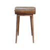 Writing Desk, Curved - Chestnut - Image 4