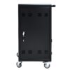 45 Bay Mobile School Charging Cart Station For Chromebook, Tablet And Laptop Computer With Power Strip Included - Black - Image 4