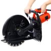 Electric 14" Cut Off Saw With Wet / Dry Functionality And Water Line Attachment Metal, 30" Length - Black - Image 11