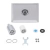 Square Rain Shower Head Ultra Thin 304 Stainless Steel Ceiling / Wall Mount Bath Fixture - Chrome - Image 10