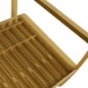 5 Piece Indoor / Outdoor Furniture Set 3 Seater Sofa, 2 Chairs And 2 Coffee Tables, Waterproof And Durable - Brick Yellow - Image 10