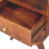 Split - Bedside Table - Chestnut - Image 2