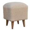 Squoval - Bench - Cream / Brown - Image 5