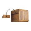 Mini Curve Floating Bedside - Oak - Image 3