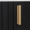Classic Retro 24" Bathroom Vanity With Sink, Door Shelf, Side Open Storage Frame, Soft Closing Door - Black - Image 20