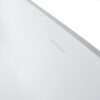 Small Size Stone Resin Solid Surface Oval Shape Freestanding Bathtub For The Bathroom - Matte White - Image 7