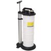 9L Pneumatic/Manual Oil Extractor Pump For Automotive Fluids - White / Black - Image 2