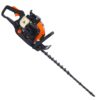 26Cc Gas Powered Hedge Trimmer With Double Sided Blade And Recoil Start - Orange - Image 4