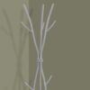 Coat Rack, Hall Tree, Free Standing, 11 Hooks, Entryway, Contemporary & Modern - Silver - Image 8