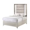 Star - Queen 5 Pieces Bedroom Set With LED And Storage - White - Image 9