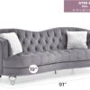 Jewel - Sofa - Gray - Image 5