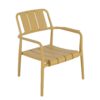 3 Piece Indoor / Outdoor Leisure Table And Chair Set (2 Chairs And 1 Coffee Table), UV Resistant, Waterproof And Durable - Brick Yellow - Image 5