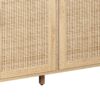 Elegant And Functional Rattan Decorative Storage Cabinet With 4 Doors - Natural - Image 10