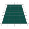Premium Inground Pool Safety Cover With Hardware, Green Polypropylene Mesh, 18X36Ft - Green - Image 4