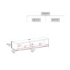 Moore - Floating TV Stand Living Room Storage - Black - Image 3