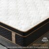 10" King Plush Hybrid Mattresses With Memory Foam, Individual Pocket Spring Motion Isolation Edge Support - White / Black - Image 2