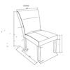 Sharon - Dining Chair With Extended Back (Set of 2) - Gray - Image 3