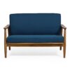 Emmry - Outdoor Loveseat Set With Coffee Table - Teak - Image 7