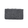 Chenille Interior Lazy Sofa Chaise Longue Armchair With 3 Pillows And Armrests - Gray - Image 15
