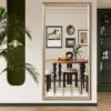 Elegant Full Body Floor Mirror With Artificial Wood Frame, Durable Design - Copper - Image 4