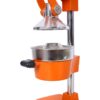 Commercial Grade Cast Iron Citrus Juicer, Heavy Duty Manual Hand Press For Fresh Orange Juice - Orange - Image 13