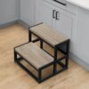 Ladder, Step Stool, Contemporary - Taupe - Image 10