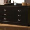 Louis Philippe III - Dresser - Black - Image 2