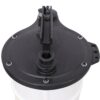 Manual Oil Extractor Pump 9L Capacity For Automotive Fluids - White / Black - Image 14