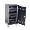 45 Bay Mobile School Charging Cart Station For Chromebook, Tablet And Laptop Computer With Power Strip Included - Black - Image 14