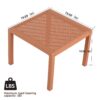 Furniture Set With Seat Cushions, Sturdy And Durable - Apricot Brow - Image 10