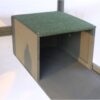 Spacious Wooden Cat Catio Outdoor Kitty House With Bridges And Roof Cover - Gray - Image 14