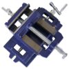 Heavy Duty Cross Slide Vise For Drill Press, 5", Steel Construction - Blue - Image 2