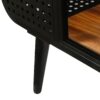 Modern Spacious Cat House With Tempered Glass And Iron Frame For Living Room - Black / Brown - Image 14