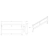 Charlston - Queen Bed With LED - Blue - Image 7