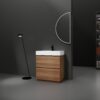 Modern Freestanding Bathroom Vanities With Single Sink Combo - Brown - Image 4