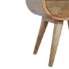 Circular Nightstand - Oak - Image 6