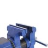 Heavy Duty 5" Multi Jaw Rotating Bench Vise With 360 Degree Swivel Base And Head - Blue - Image 11