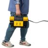 Heavy Duty 12V Dual Cylinder Air Compressor, Tire Inflator With Gauge - Yellow / Black - Image 2