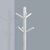 Free Standing Coat Rack 9 Hooks For Entryway - White - Image 2