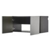 Astro Series - Metal Wall Storage Cabinet With Soft Closing Drawers - Metallic Gray - Image 10