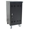 45 Bay Mobile School Charging Cart Station For Chromebook, Tablet And Laptop Computer With Power Strip Included - Black - Image 7