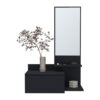 Lowell - Floating Hallway Cabinet, Space Saving Design - Black - Image 7